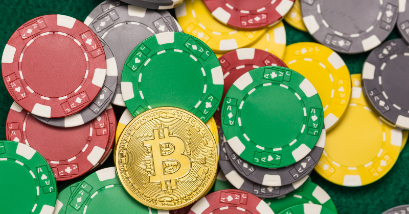 Bitcoin casino chip