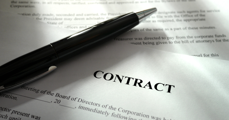 Contract paper