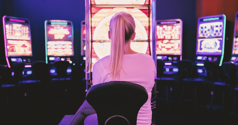 Girl Gambling