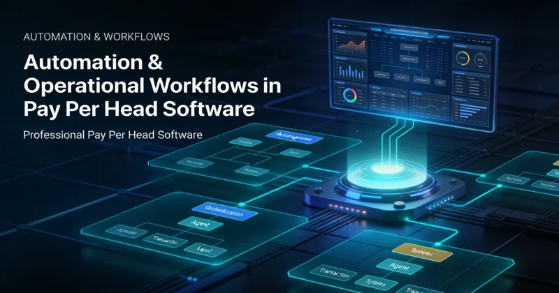 automation and operational workflows in pay per head software