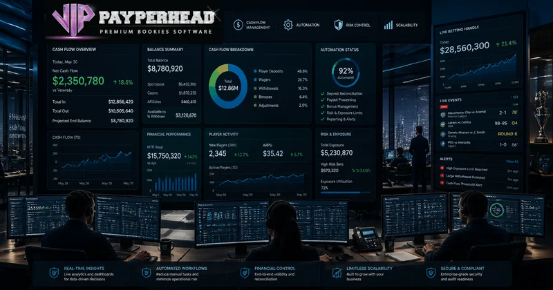 pay per head cash flow