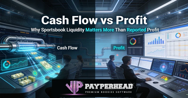sportsbook cash flow vs profit